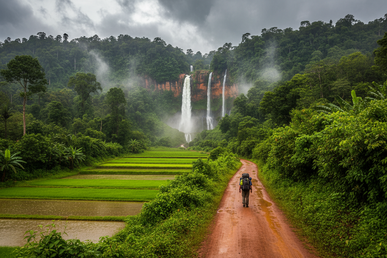 Madagascar saison verte – forêt tropicale et cascades